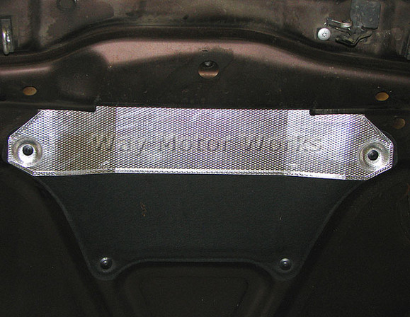 MINI Cooper S Hood Heatshield R55 R56 R57 - Way Motor Works